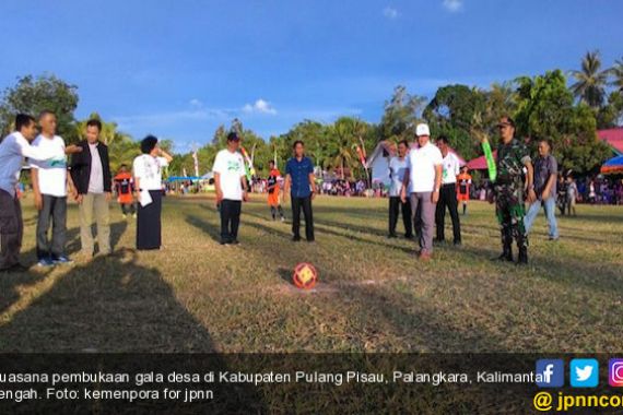 Kemenpora Gulirkan Gala Desa di Pulang Pisau - JPNN.COM