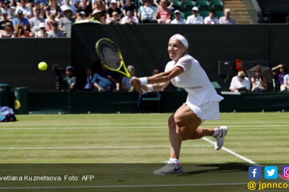 Kuznetsova dan Ostapenko Mulus ke Perempat Final Wimbledon - JPNN.COM