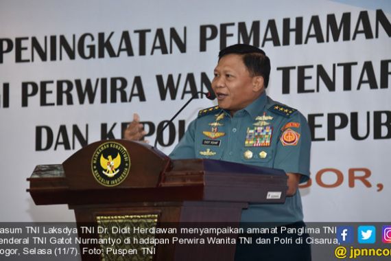 PENTING! Ini Pesan Pak Jenderal Kepada Perwira Wanita TNI dan Polri - JPNN.COM