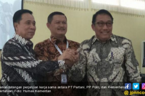 PP Polri Dan PT. Pertani Kembangkan Toko Tani Indonesia - JPNN.COM