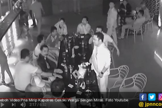 Heboh Video Pria Mirip Kapolres Cekoki Warga dengan Miras - JPNN.COM