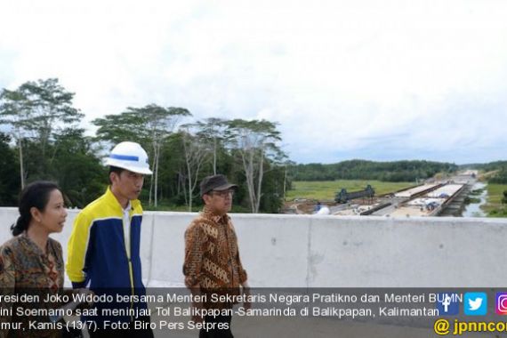 Pak Jokowi Ingin Tol Balikpapan-Samarinda Tuntas Desember 2018 - JPNN.COM