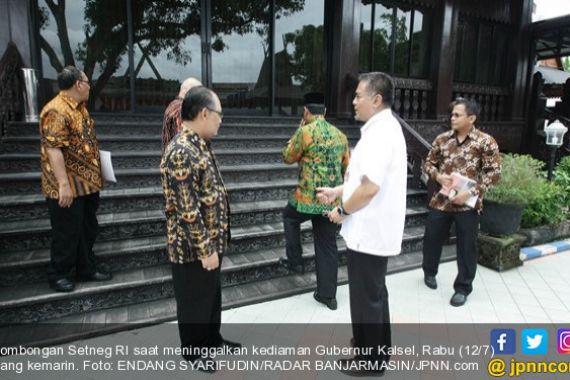 Pak Gubernur Punya Tamu Istimewa, Bahas Usulan Pemindahan Ibu Kota - JPNN.COM