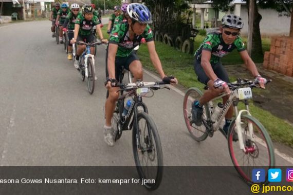 Gowes Nusantara 2019 Merauke Diramaikan 10.000 Pegowes Jadi Trending Topic - JPNN.COM