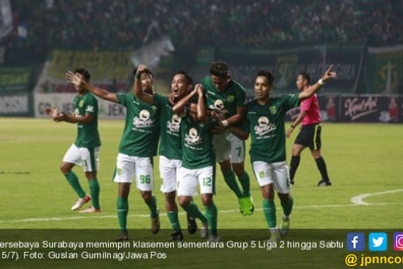 Raih Satu Poin di Kandang Persinga, Persebaya Pimpin Klasemen Grup 5 - JPNN.COM