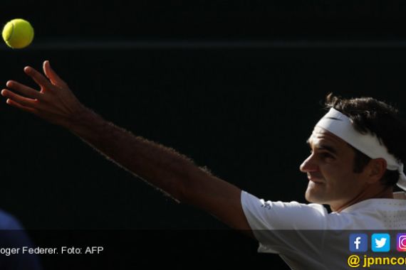 Bintang Korea Cedera, Roger Federer Ukir Rekor Menawan - JPNN.COM