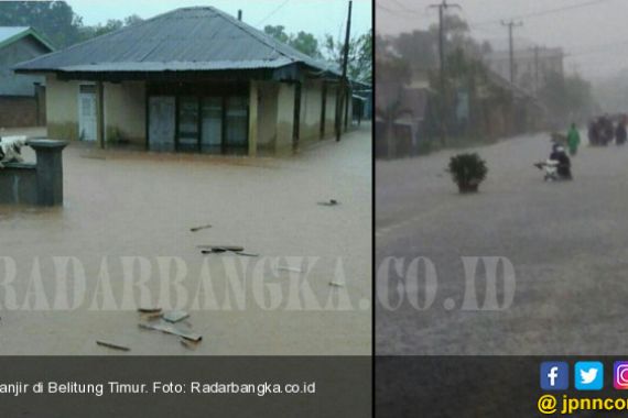 Bangka Belitung Diterjang Banjir, Yusril Turun Bantu Warga - JPNN.COM