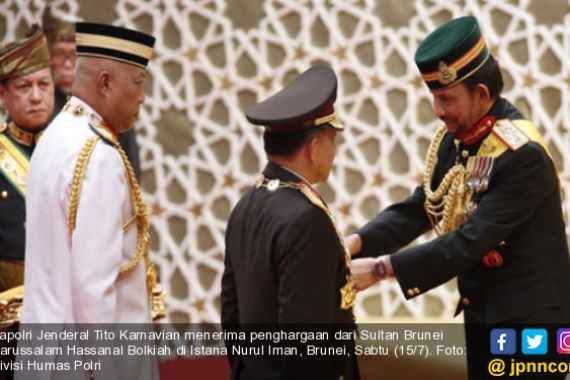 Sultan Brunei Melapor ke Polda Metro Jaya, Ini Sebabnya - JPNN.COM