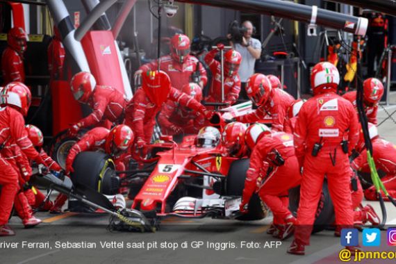 Pecah Ban Bikin Sebastian Vettel Cuma Unggul Satu Poin - JPNN.COM