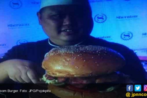 Sanggup Makan Burger Superbesar Ini Dalam 15 Menit? - JPNN.COM