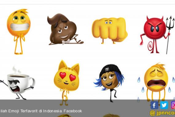  Inilah Emoji Terfavorit di Indonesia - JPNN.COM