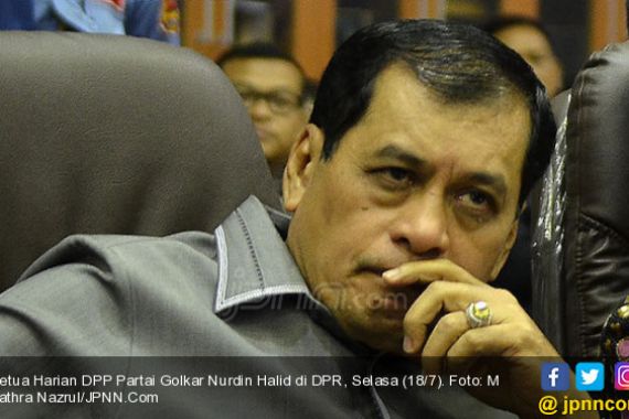 Nurdin Halid Pertanyakan Loyalitas PAN sebagai Pendukung Pemerintahan - JPNN.COM