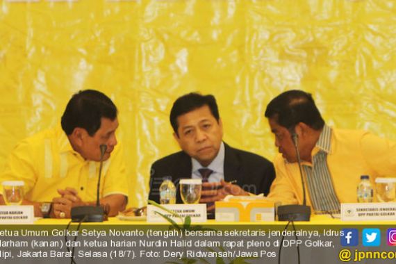 Golkar Gelar Rapat Pleno, Bahas Agenda Penggantian Novanto? - JPNN.COM