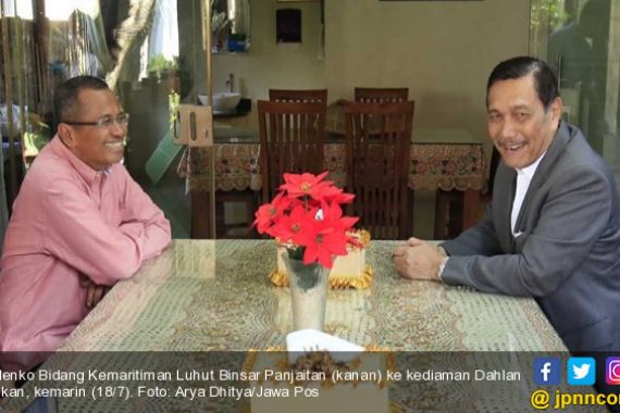 Luhut Pandjaitan Bertemu Dahlan Iskan - JPNN.COM