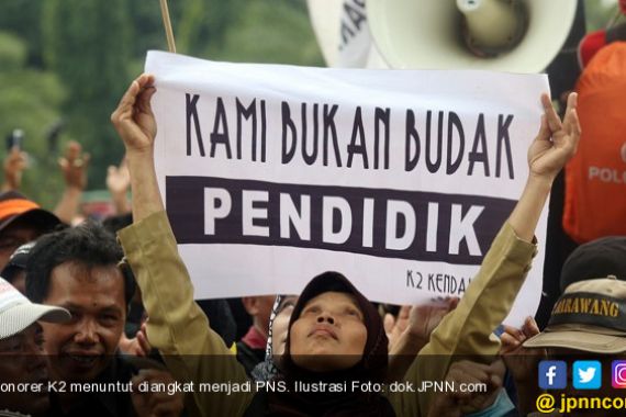 Honorer K2 Siapkan 600 Ribu Surat Terbuka untuk Jokowi - JPNN.COM