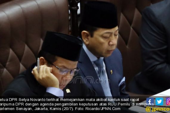 Novanto Pimpin Paripurna, RUU Pemilu Langsung Disetujui secara Aklamasi - JPNN.COM