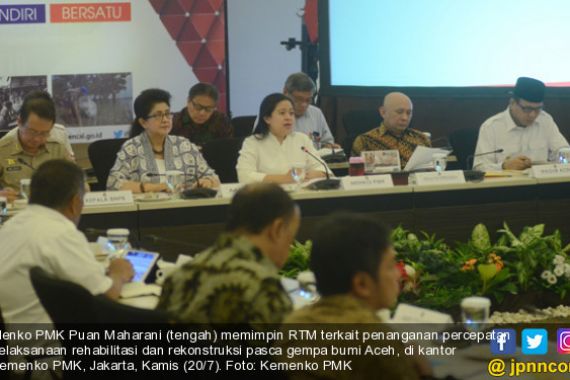 Menko PMK Optimistis Rehabilitasi Gempa Aceh Tuntas 2018 - JPNN.COM
