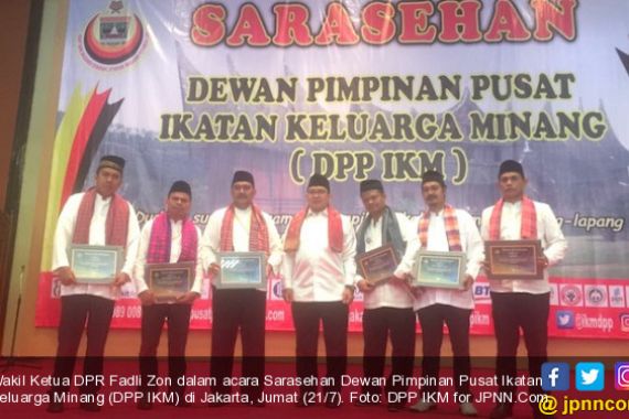Fadli Zon Ajak Diaspora Minang Genjot Kontribusi untuk Kemajuan Sumbar - JPNN.COM