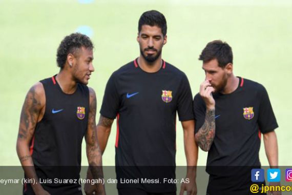 Messi, Pique dan Suarez Merayu Neymar... - JPNN.COM
