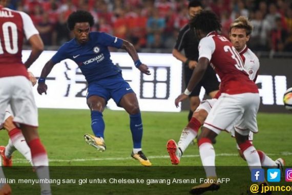 Pemanasan...Chelsea Pukul Arsenal 3-0 - JPNN.COM