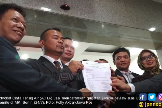 Resmi, ACTA Gugat Presidential Threshold UU Pemilu ke MK - JPNN.COM