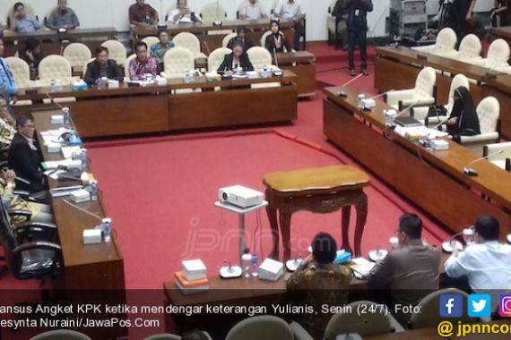 Bicara di Depan Pansus Angket KPK, Yulianis Merasa Jadi Tumbal - JPNN.COM