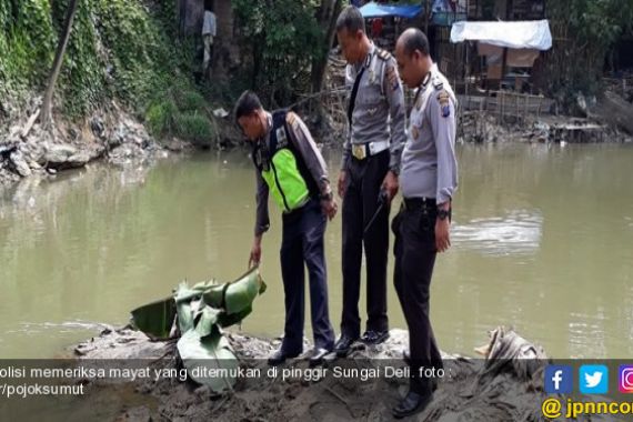 Mayat Pria Mengapung di Sungai Deli, Ternyata Sebelumnya Sempat Diuber Polisi - JPNN.COM