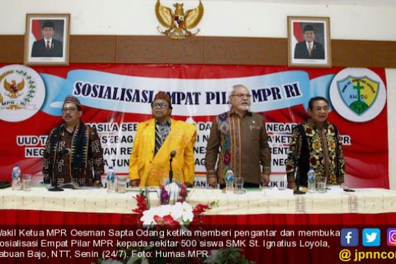 Oesman Sapta: Sosialisasi Empat Pilar MPR Tidak Boleh Terputus - JPNN.COM
