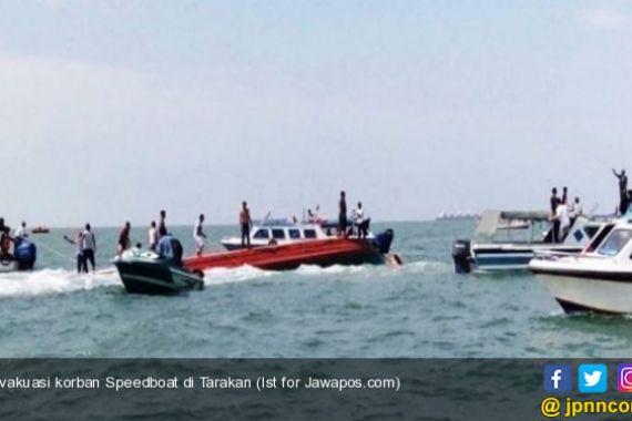 Speed Boat Terbalik, 10 Penumpang Tewas di Perairan Tarakan - JPNN.COM
