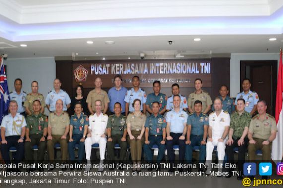 15 Perwira Siswa Australia Sambangi Mabes TNI - JPNN.COM