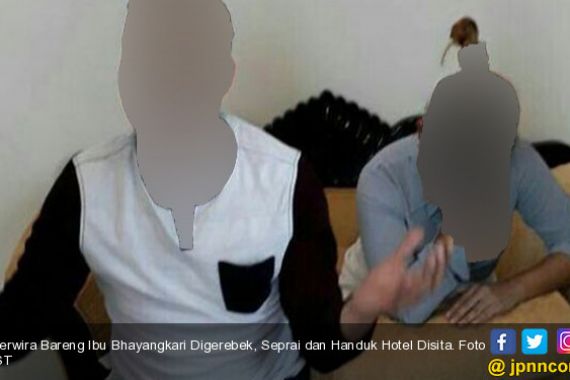 Perwira Bareng Ibu Bhayangkari Digerebek, Seprai dan Handuk Hotel Disita - JPNN.COM