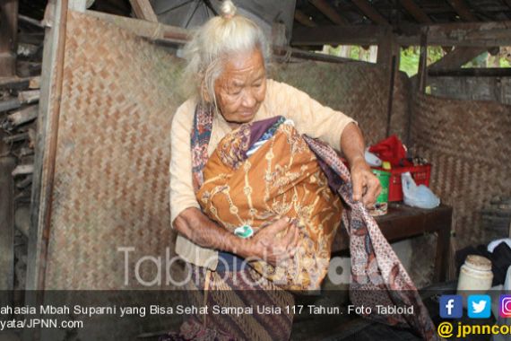 Rahasia Mbah Suparni yang Bisa Sehat Sampai Usia 117 Tahun - JPNN.COM