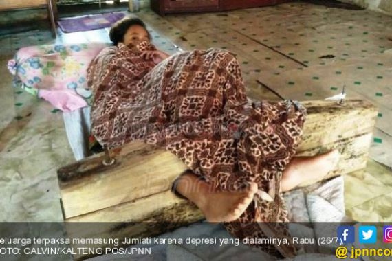 Kisah Pilu Jumiati, Dulu Berprestasi, Sekarang Dipasung - JPNN.COM