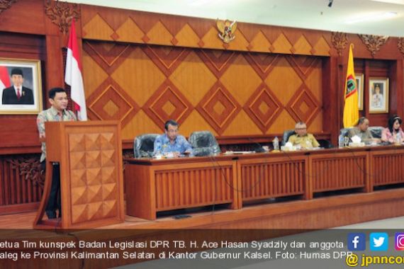 Baleg DPR Himpun Masukan Prolegnas ke Kalsel - JPNN.COM