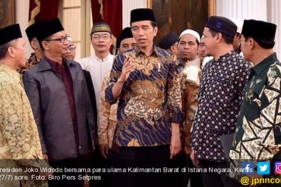 Para Ulama Kalbar Sambangi Istana, Ini Saran untuk Presiden Jokowi - JPNN.COM