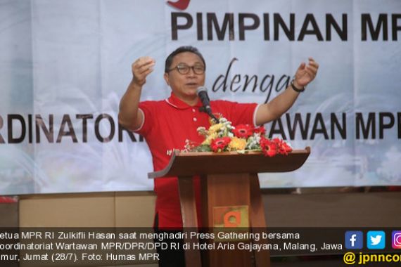 Ketua MPR: Pers Harus Jadi Pilar Demokrasi yang Mempersatukan - JPNN.COM