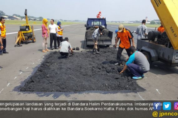 Perpindahan Calon Jemaah Haji dari Bandara Halim ke Soetta Berjalan Lancar - JPNN.COM