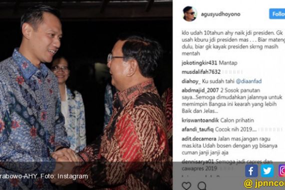 Prabowo Gandeng AHY di Pilpres 2019? Ah, Berat...Sejarah Membuktikan - JPNN.COM