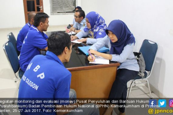 BPHN Kemenkumham Pantau Pelaksanaan Bantuan Hukum di Banten - JPNN.COM