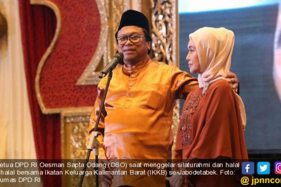 Ketua DPD Gelar Halal Bihalal dengan Masyarakat Kalbar di Jakarta - JPNN.COM