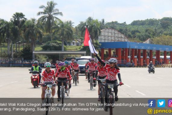 Tim GTPN Tuntaskan Etape Pulau Andalas 3771 Km Menuju Rangkasbitung - JPNN.COM