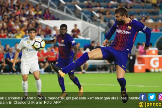 Menang di El Clasico, Barca Berikan Kekalahan Ketiga Buat Madrid - JPNN.COM