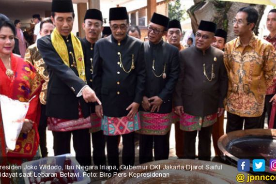 Demi Budaya Betawi, FBR Jakut Pilih Jokowi - JPNN.COM