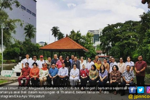 Megawati Panggil Kader PDIP Bali ke Thailand, Nih Bocorannya - JPNN.COM