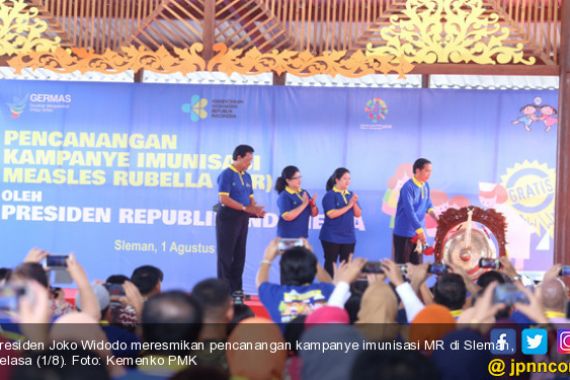 Menko PMK: Tahun 2020 Anak Indonesia Bebas dari Campak Rubella - JPNN.COM