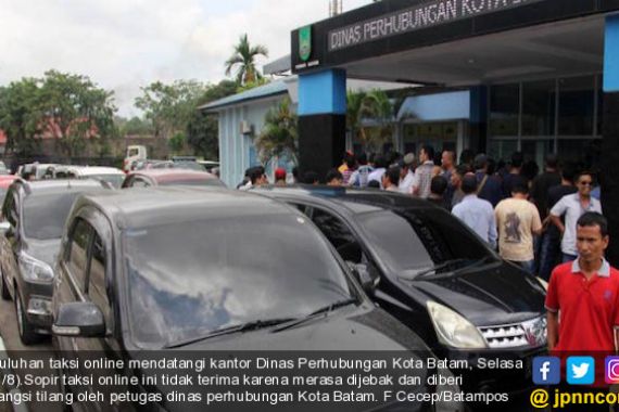 Taksi Online Dilarang Beroperasi di Batam - JPNN.COM