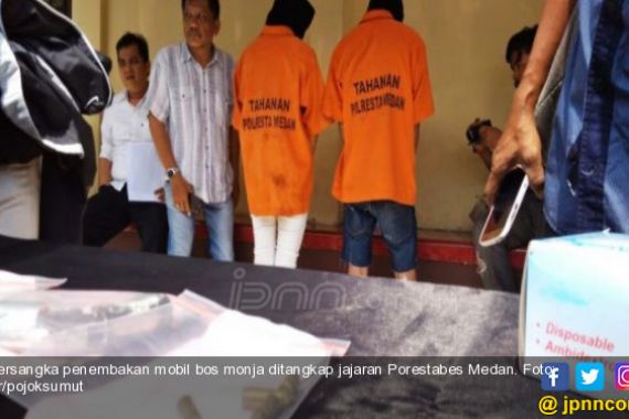 Mobil Pengusaha Monja Ditembak, Ternyata Motifnya Dendam Asmara Sesama Jenis - JPNN.COM