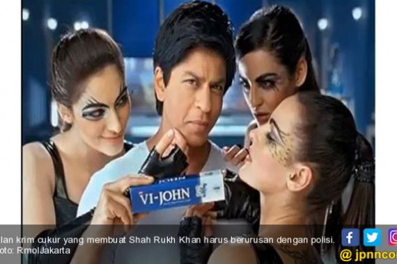 Heboh! Shah Rukh Khan Terseret Skandal Krim Cukur Kumis - JPNN.COM