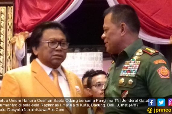 Ha Ha Ha... Ancaman Pak Oso Bikin Panglima TNI Stres - JPNN.COM