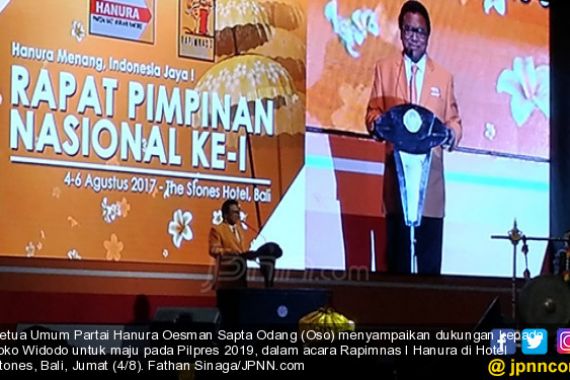 Dukung Jokowi Maju Pilpres 2019, Hanura Janji Tak Akan Menggunting Dalam Lipatan - JPNN.COM